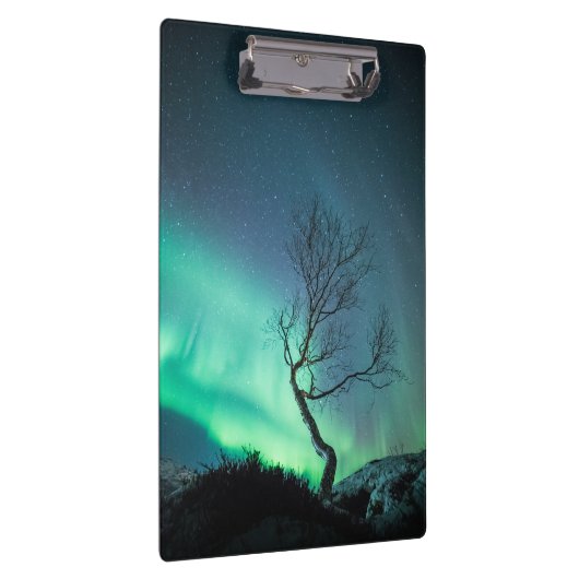 Nordlichter Norwegen Klemmbrett (Rechts)