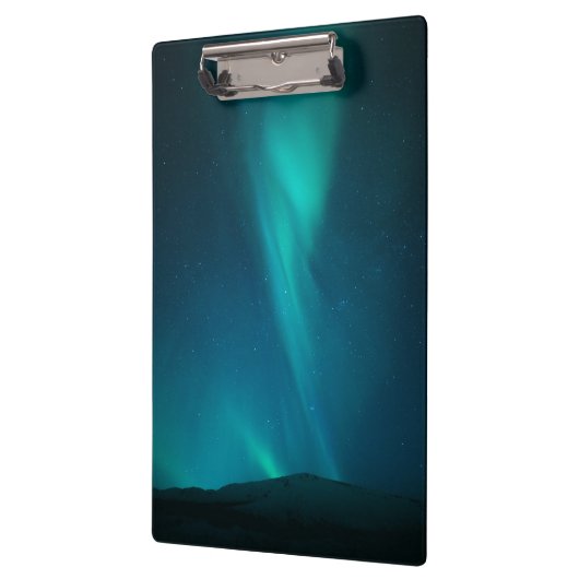 Nordlichter Norwegen Klemmbrett (Links)