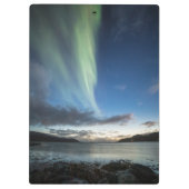 Nordlichter Norwegen Klemmbrett (Rückseite)
