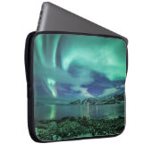 Nordlichter Norwegen Laptopschutzhülle (Vorne Rechts)