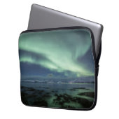 Nordlichter Norwegen Laptopschutzhülle (Vorderseite Links)