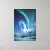 Nordlichter Norwegen Leinwanddruck (Vorderseite)