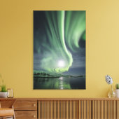 Nordlichter Norwegen Leinwanddruck (Insitu (Wohnzimmer))