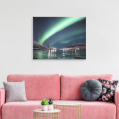 Nordlichter Norwegen Leinwanddruck (Insitu (Wohnzimmer))