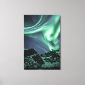 Nordlichter Norwegen Leinwanddruck (Vorderseite)