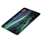 Nordlichter Norwegen Magnet (Linke Seite)
