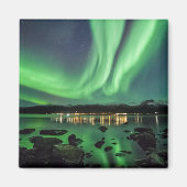 Nordlichter Norwegen Magnet (Vorne)