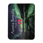 Nordlichter Norwegen Magnet (Vertikal)