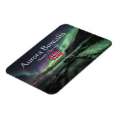 Nordlichter Norwegen Magnet (Linke Seite)