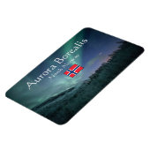 Nordlichter Norwegen Magnet (Linke Seite)