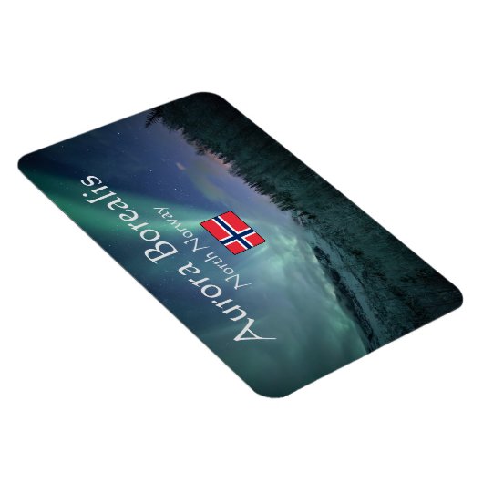 Nordlichter Norwegen Magnet (Rechte Seite)