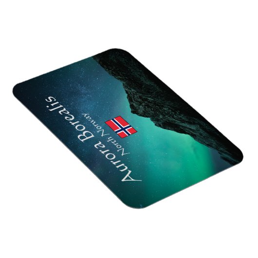 Nordlichter Norwegen Magnet (Rechte Seite)