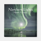 Nordlichter Norwegen Magnet (Vorne)