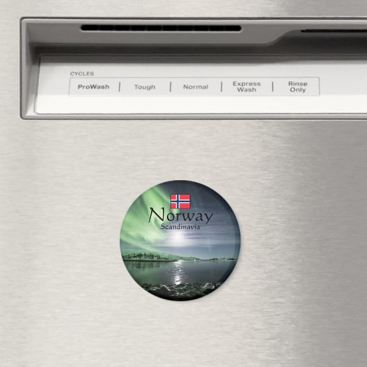 Nordlichter Norwegen Magnet (In Situ (Geschirrspüler))