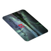 Nordlichter Norwegen Magnet (Rechte Seite)