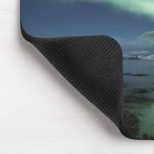 Nordlichter Norwegen Mousepad (Ecke)