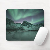 Nordlichter Norwegen Mousepad (Mit Mouse)