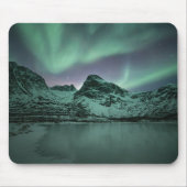 Nordlichter Norwegen Mousepad (Vorne)