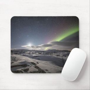 Nordlichter Norwegen Mousepad