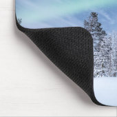 Nordlichter Norwegen Mousepad (Ecke)