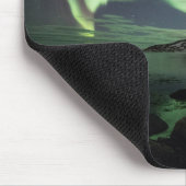 Nordlichter Norwegen Mousepad (Ecke)