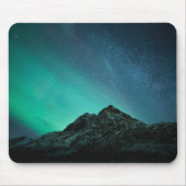 Nordlichter Norwegen Mousepad (Vorne)
