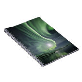 Nordlichter Norwegen Notizblock (Rechte Seite)