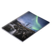 Nordlichter Norwegen Notizblock (Linke Seite)