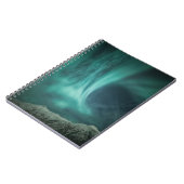 Nordlichter Norwegen Notizblock (Linke Seite)