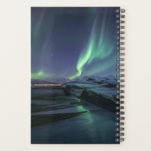 Nordlichter Norwegen Planer (Rückseite)