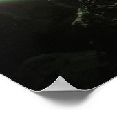 Nordlichter Norwegen Poster (Ecke)