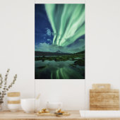 Nordlichter Norwegen Poster (Küche)