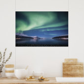 Nordlichter Norwegen Poster (Küche)