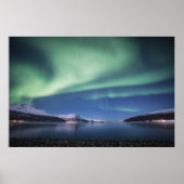 Nordlichter Norwegen Poster (Vorne)