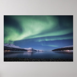 Nordlichter Norwegen Poster
