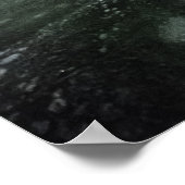 Nordlichter Norwegen Poster (Ecke)