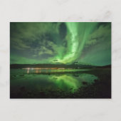 Nordlichter Norwegen Postkarte (Vorderseite)