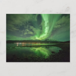 Nordlichter Norwegen Postkarte