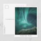 Nordlichter Norwegen Postkarte (Vorne/Hinten)