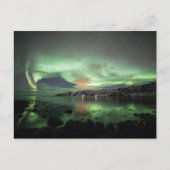 Nordlichter Norwegen Postkarte (Vorderseite)