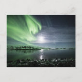 Nordlichter Norwegen Postkarte (Vorderseite)