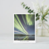 Nordlichter Norwegen Postkarte (Stehend Vorderseite)