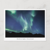 Nordlichter Norwegen Postkarte (Vorderseite)