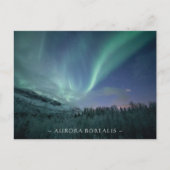 Nordlichter Norwegen Postkarte (Vorderseite)