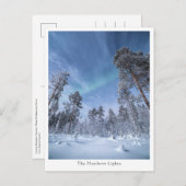 Nordlichter Norwegen Postkarte (Vorne/Hinten)