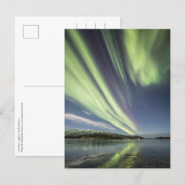 Nordlichter Norwegen Postkarte
