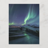 Nordlichter Norwegen Postkarte (Vorderseite)