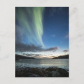 Nordlichter Norwegen Postkarte (Vorderseite)