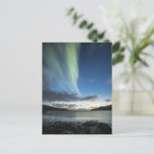Nordlichter Norwegen Postkarte (Stehend Vorderseite)