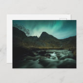 Nordlichter Norwegen Postkarte (Vorne/Hinten)